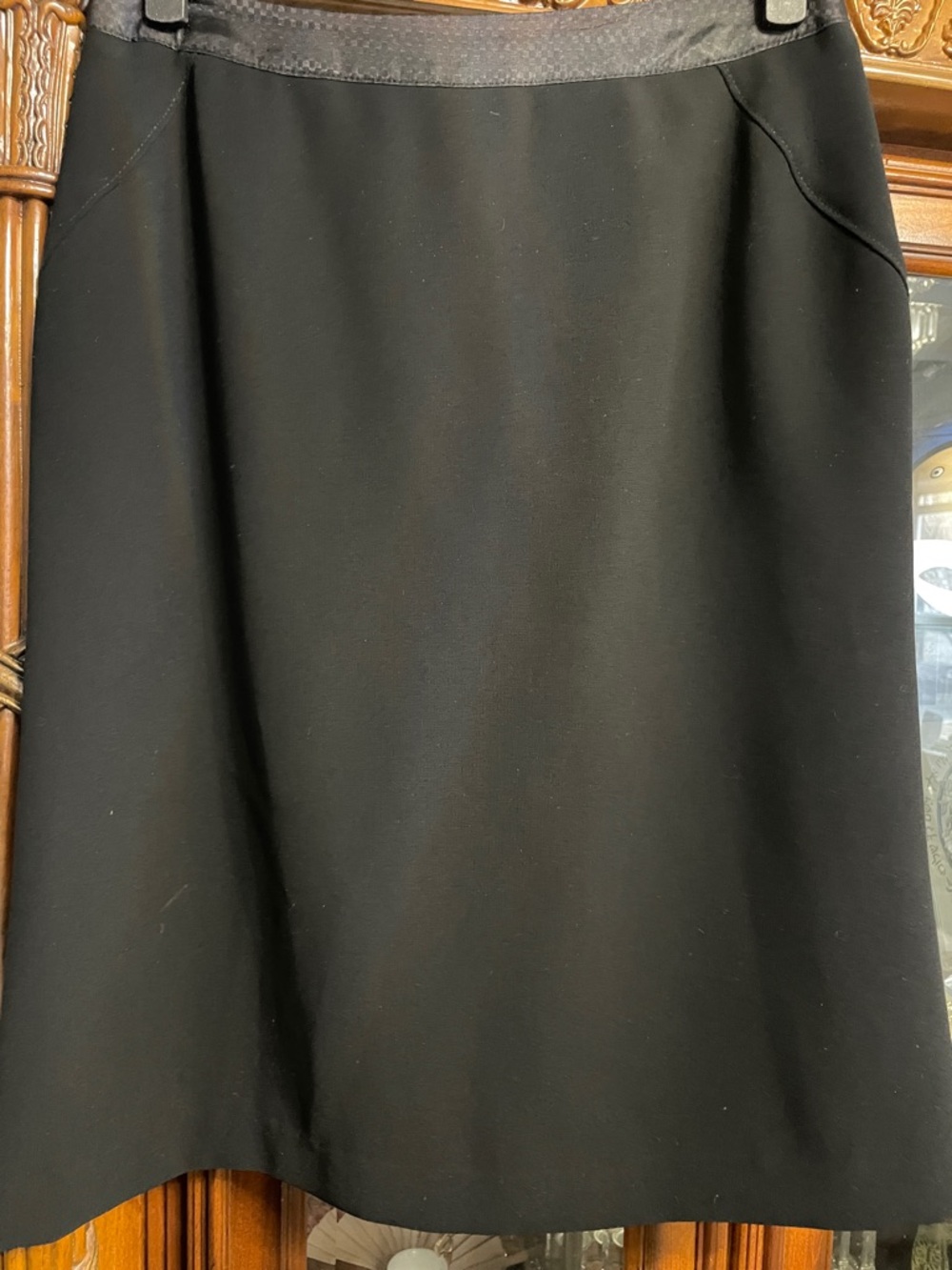 Tristan and Iseut Classic Black A-Line Skirt